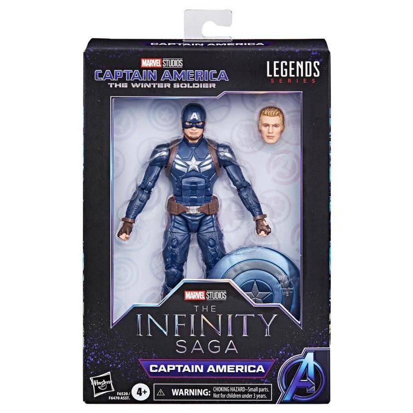 Hasbro Marvel Legends Series Captain America, 6" Marvel Legends Action Figures product image 1