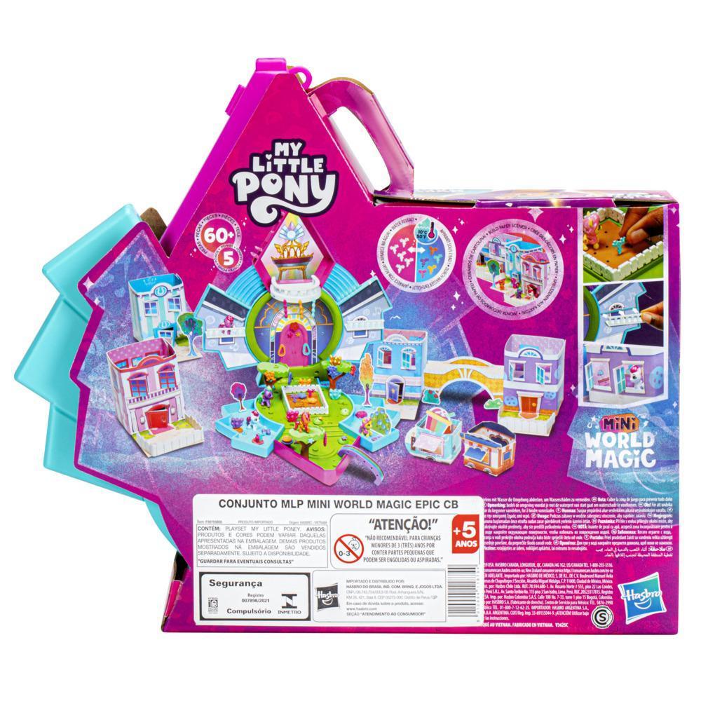 My Little Pony Mini World Magic Epic Mini Crystal Brighthouse Toy - Playset with 5 Collectible Figures, Kids Ages 5+ product thumbnail 1