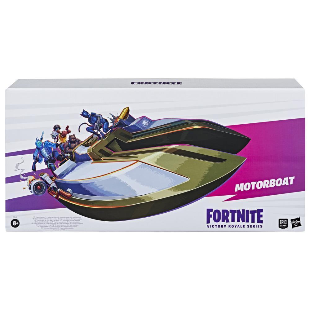 Hasbro Fortnite Victory Royale Series Motorboat Deluxe Collectible Vehicle with Accessories, 19.6-inch product thumbnail 1