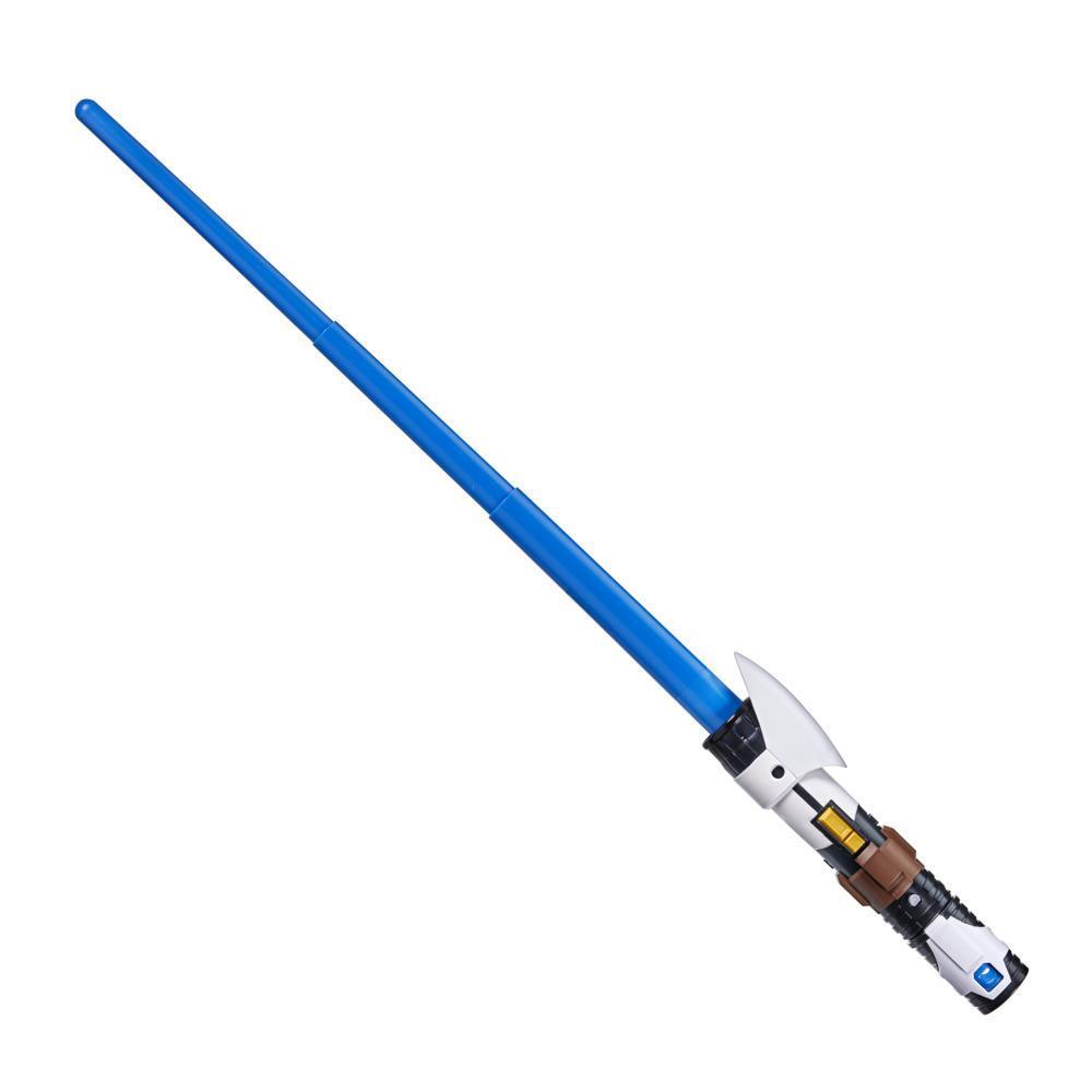 Star Wars Lightsaber Forge Obi-Wan Kenobi Extendable Blue Lightsaber Roleplay Toy for Kids Ages 4 and Up product image 1