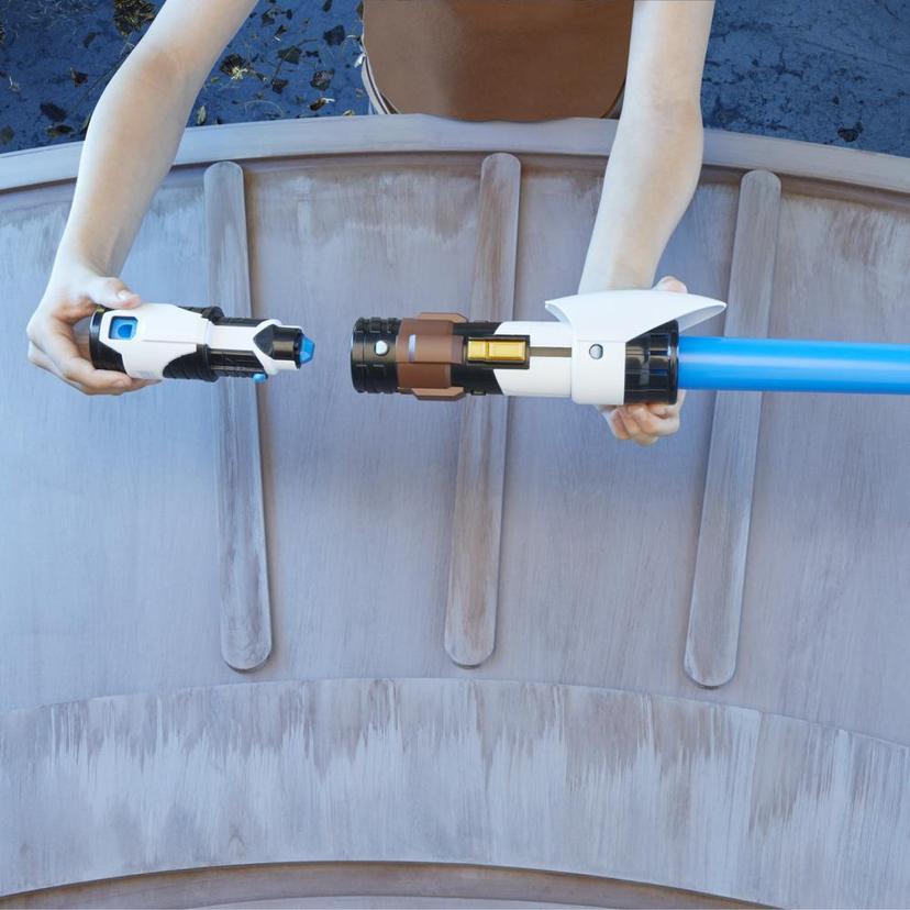 Star Wars Lightsaber Forge Obi-Wan Kenobi Extendable Blue Lightsaber Roleplay Toy for Kids Ages 4 and Up product image 1