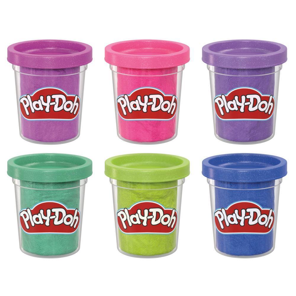 Play-Doh 6 Pack Sparkle Collection Arts and Crafts Toys product thumbnail 1