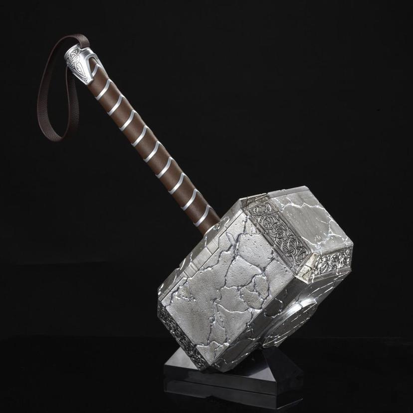 Marvel Legends Series Thor Mjolnir Premium Electronic Roleplay Hammer with  lights and sound FX - Marvel