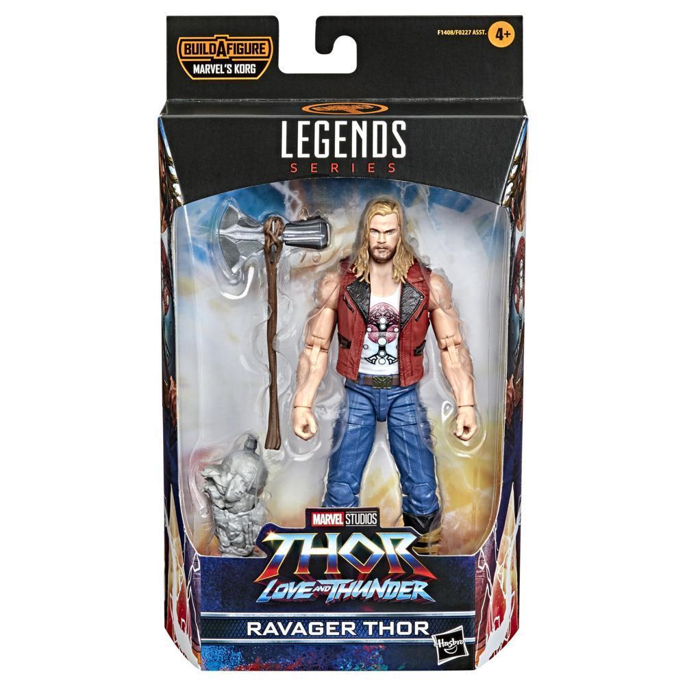 Marvel Legends Thor: Love and Thunder Ravager Thor Action Figure 6-inch Collectible Toy, 1 Accessory, 1 Build-A-Figure Part product thumbnail 1