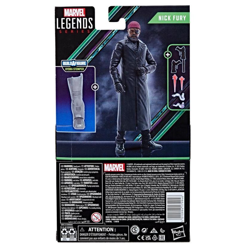 Hasbro Marvel Legends Series Nick Fury Action Figures (6”) product image 1