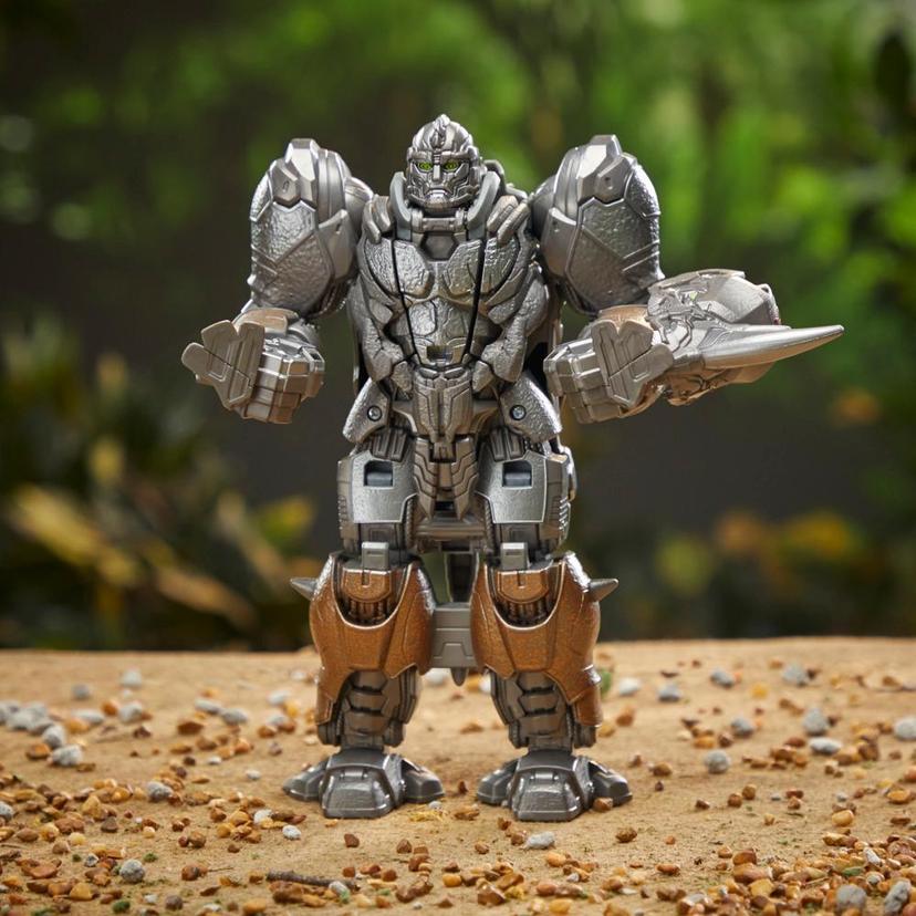 Transformers Toys Transformers: Rise of the Beasts Movie, Smash Changer Rhinox Action Figure - Ages 6 and up, 9-inch product image 1