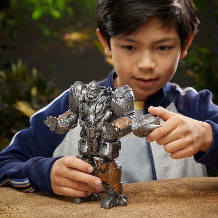 Transformers Toys Transformers: Rise of the Beasts Movie, Smash Changer Rhinox Action Figure - Ages 6 and up, 9-inch product image 1