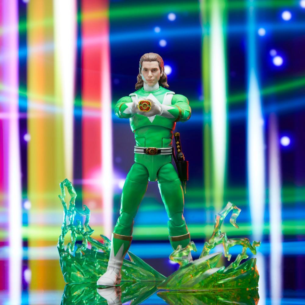 Power Rangers Lightning Collection Remastered Mighty Morphin Green Ranger Action Figure (6") product image 1