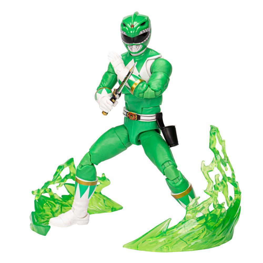 Power Rangers Lightning Collection Remastered Mighty Morphin Green Ranger Action Figure (6") product image 1