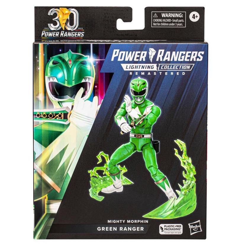 Power Rangers Lightning Collection Remastered Mighty Morphin Green Ranger Action Figure (6") product image 1
