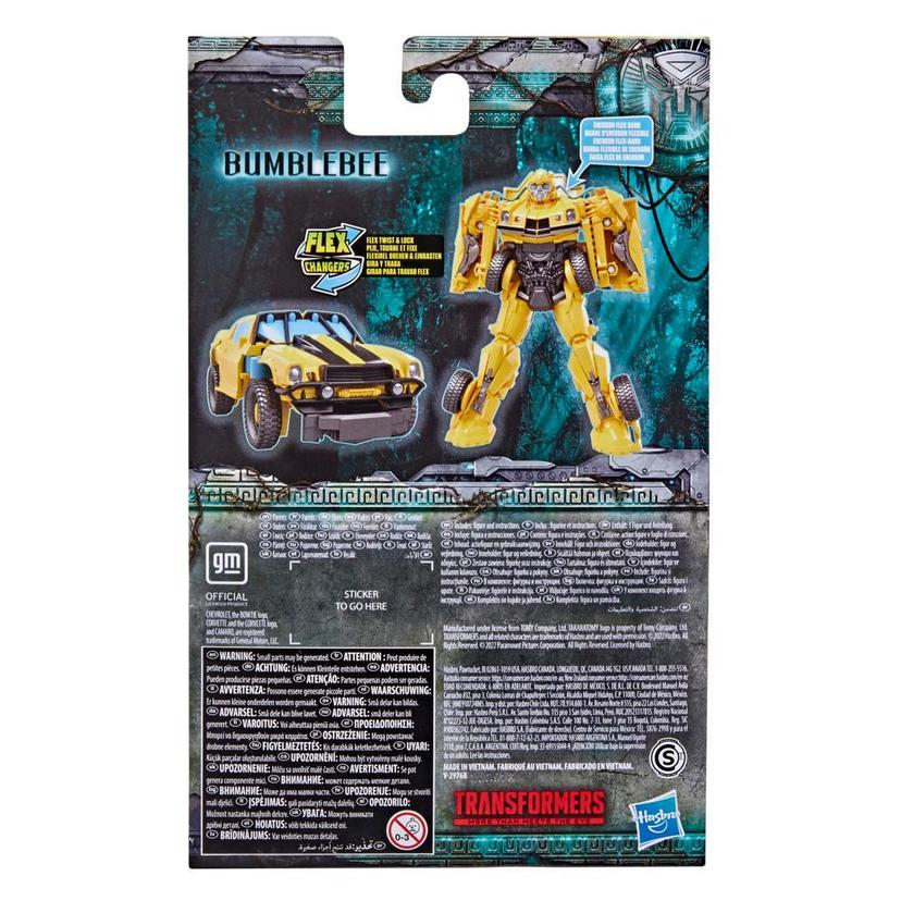 Transformers Toys Transformers: Rise of the Beasts Movie, Flex Changer Bumblebee Action Figure - Ages 6 and up, 6-inch product image 1