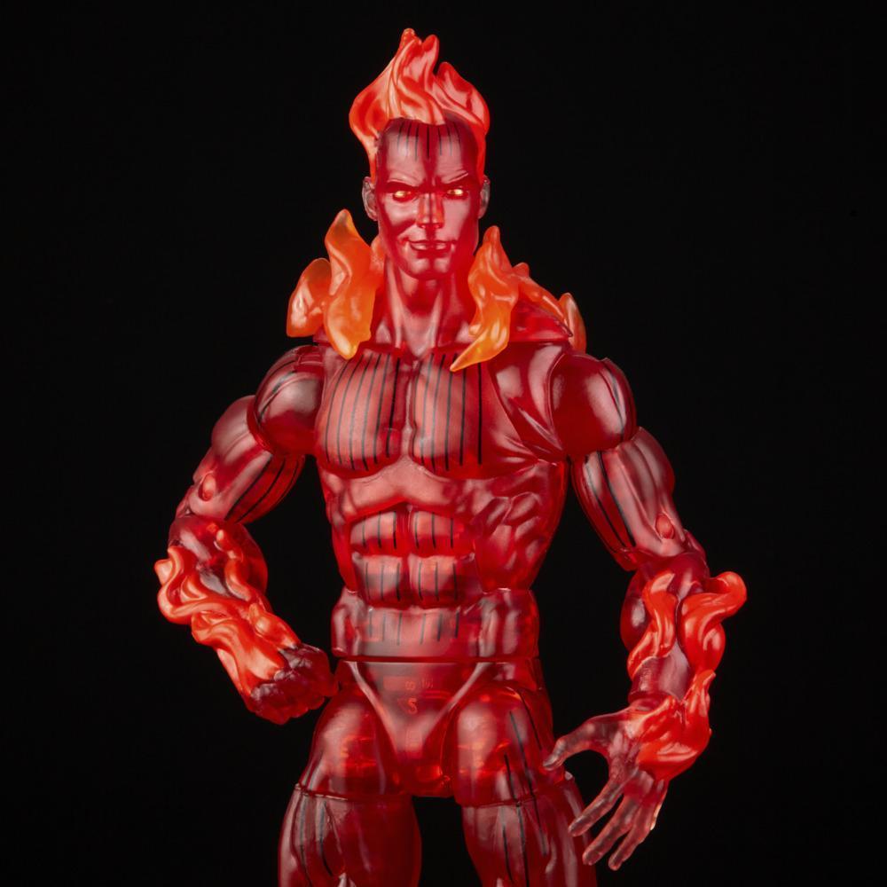 Hasbro Marvel Legends Series Retro Fantastic Four The Human Torch 6-inch Action Figure Toy, Includes 4 Accessories product thumbnail 1