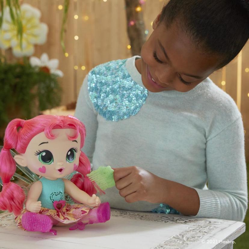 Baby Alive GloPixies Doll, Sammie Shimmer, Glowing Pixie Toy for Kids Ages 3 and Up, Interactive 10.5-inch Doll product image 1