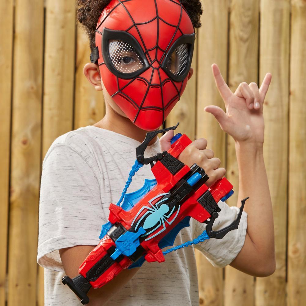 Marvel Spider-Man NERF Strike 'N Splash Blaster, 2-in-1 Feature, Super Hero Toys, Marvel Toys product image 1