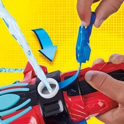 Marvel Spider-Man NERF Strike 'N Splash Blaster, 2-in-1 Feature, Super Hero Toys, Marvel Toys product image 1