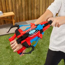 Marvel Spider-Man NERF Strike 'N Splash Blaster, 2-in-1 Feature, Super Hero Toys, Marvel Toys product thumbnail 1