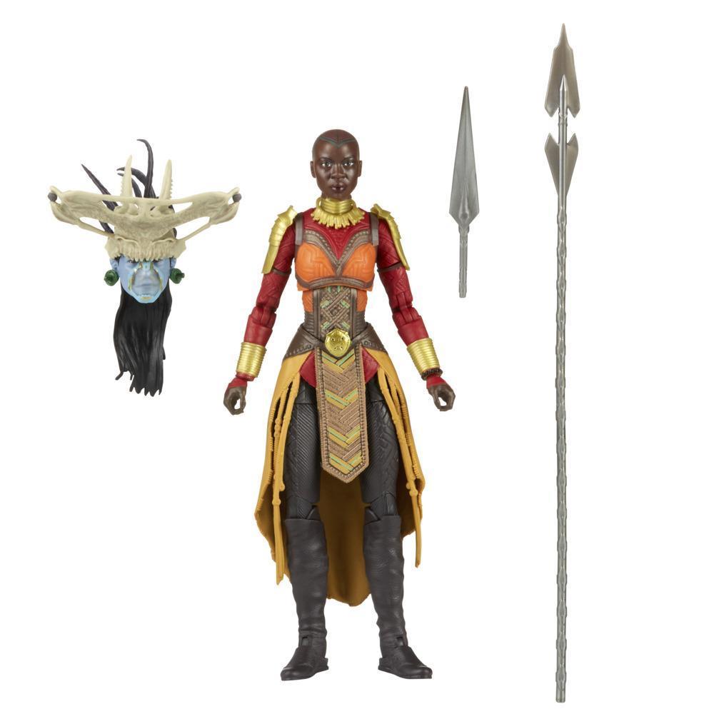 Marvel Legends Series Black Panther Wakanda Forever Okoye 6-inch Action Figure Toy, 2 Accessories, 1 Build-A-Figure Part product thumbnail 1