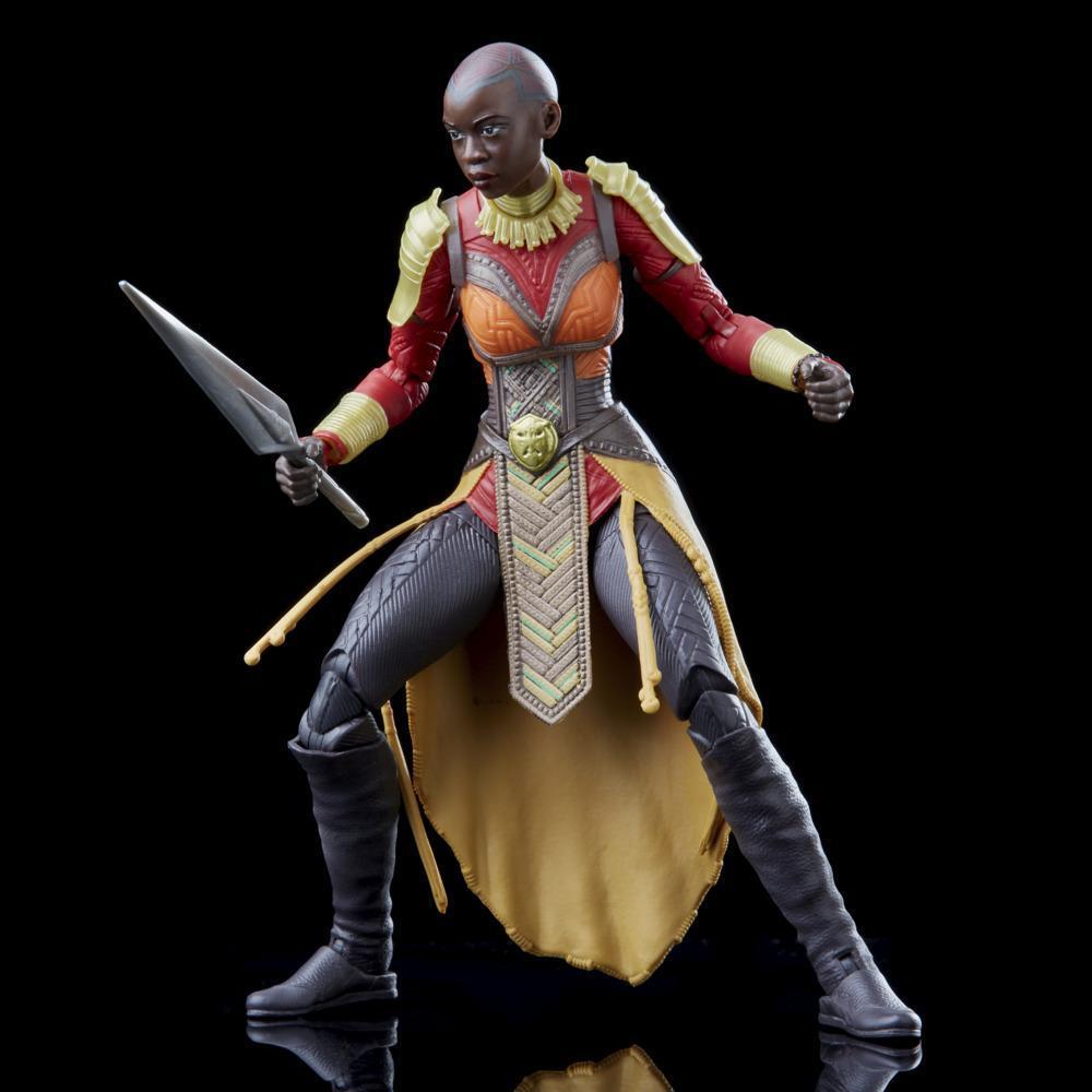 Marvel Legends Series Black Panther Wakanda Forever Okoye 6-inch Action Figure Toy, 2 Accessories, 1 Build-A-Figure Part product thumbnail 1