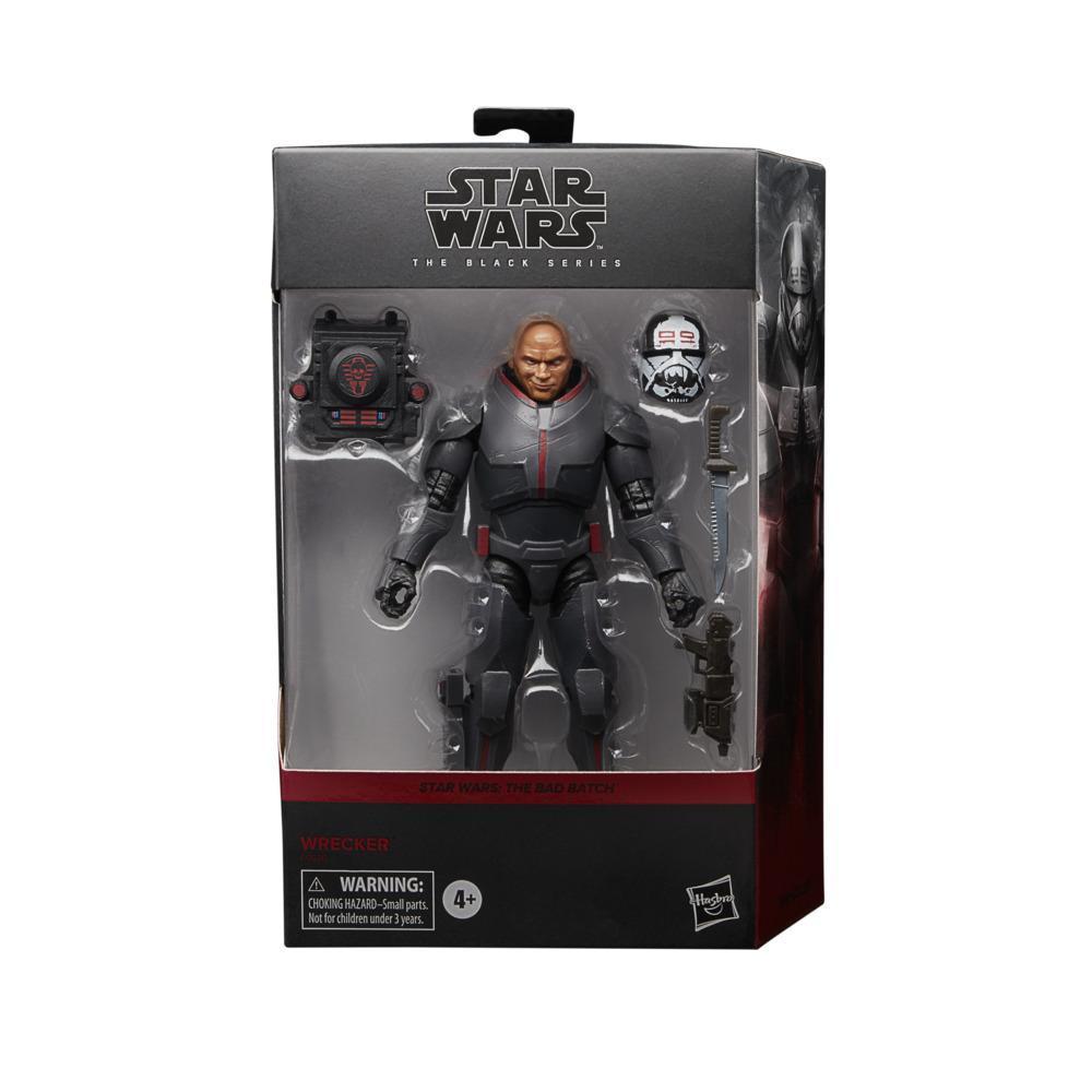 Star Wars The Black Series Wrecker 6-Inch-Scale Star Wars: The Bad Batch Collectible Deluxe Figure for Kids Ages 4 and Up product thumbnail 1