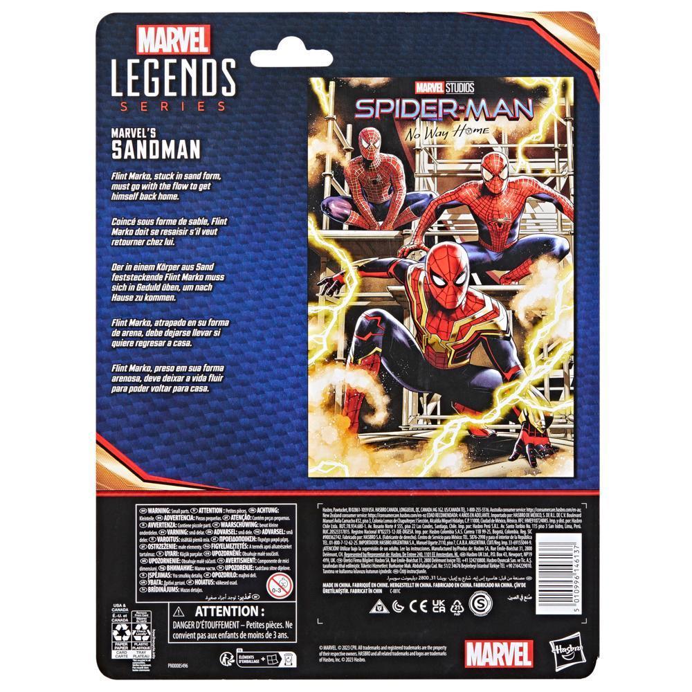 Hasbro Marvel Legends Series Marvel’s Sandman, 6" Marvel Legends Action Figures product thumbnail 1