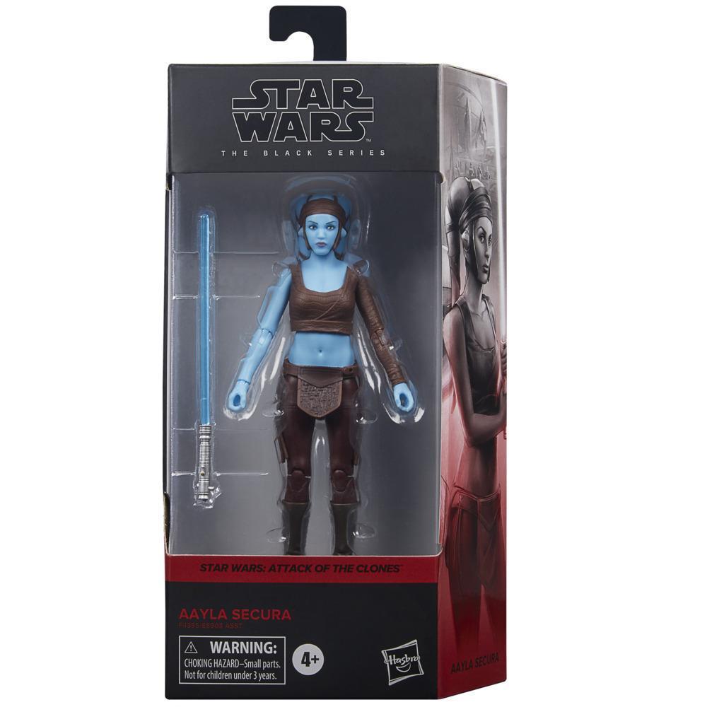 Star Wars The Black Series Aayla Secura Toy 6-Inch-Scale Attack of the Clones Collectible Action Figure, Ages 4 and Up product thumbnail 1