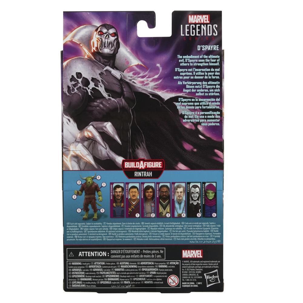 Marvel Legends Series Doctor Strange in the Multiverse of Madness 6-inch Collectible D’Spayre Action Figure Toy, 2 Accessories and 1 Build-A-Figure Part product thumbnail 1
