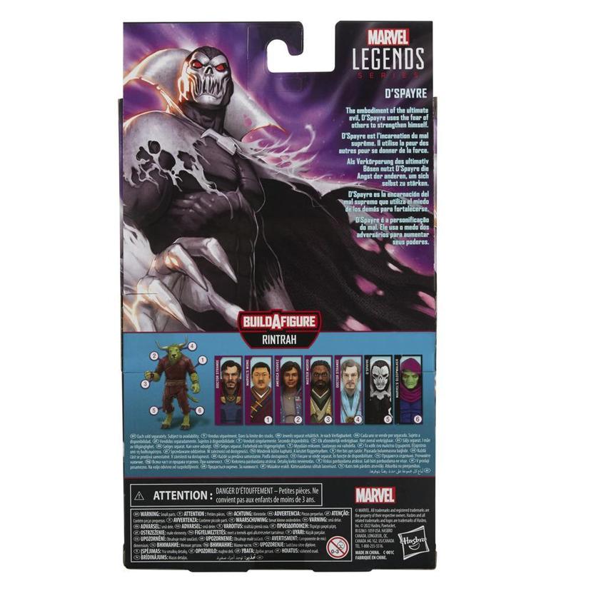 Marvel Legends Series Doctor Strange in the Multiverse of Madness 6-inch Collectible D’Spayre Action Figure Toy, 2 Accessories and 1 Build-A-Figure Part product image 1