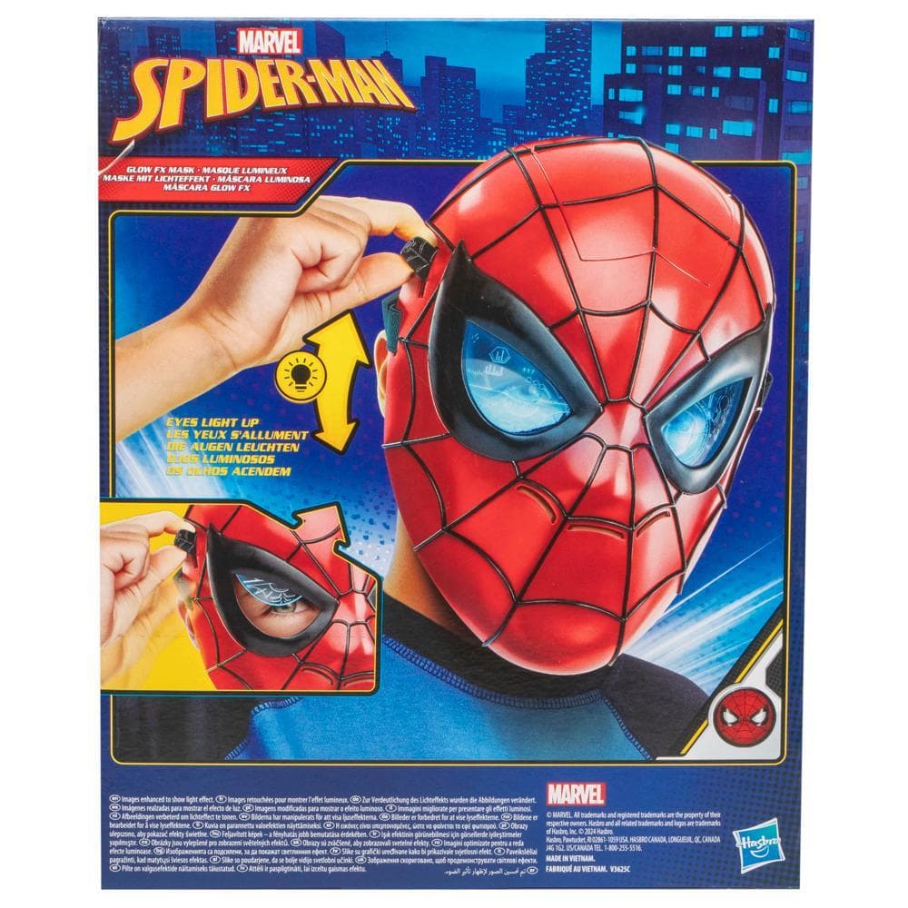 Marvel Spider-Man Glow FX Mask Role Play Toy for Kids Ages 5+ product thumbnail 1
