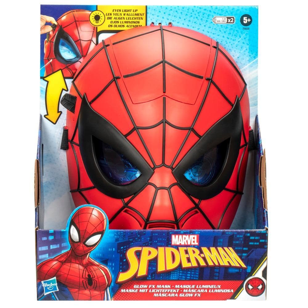Marvel Spider-Man Glow FX Mask Role Play Toy for Kids Ages 5+ product thumbnail 1