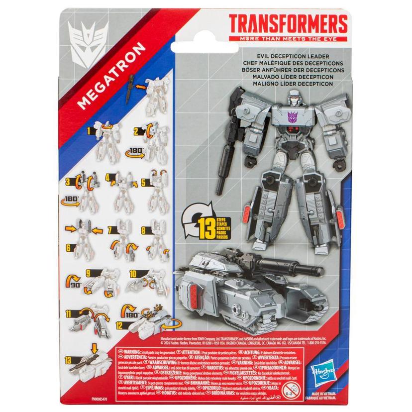 Transformers Toys Generations Authentics Alpha Megatron, 7" Action Figures for Kids Age 6+ product image 1