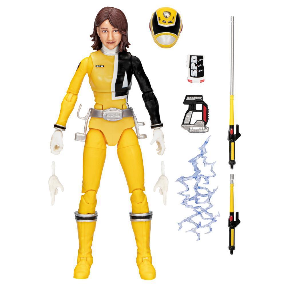 Power Rangers Lightning Collection S.P.D. Yellow Ranger 6-Inch Premium Collectible Action Figure Toy with Accessories product thumbnail 1