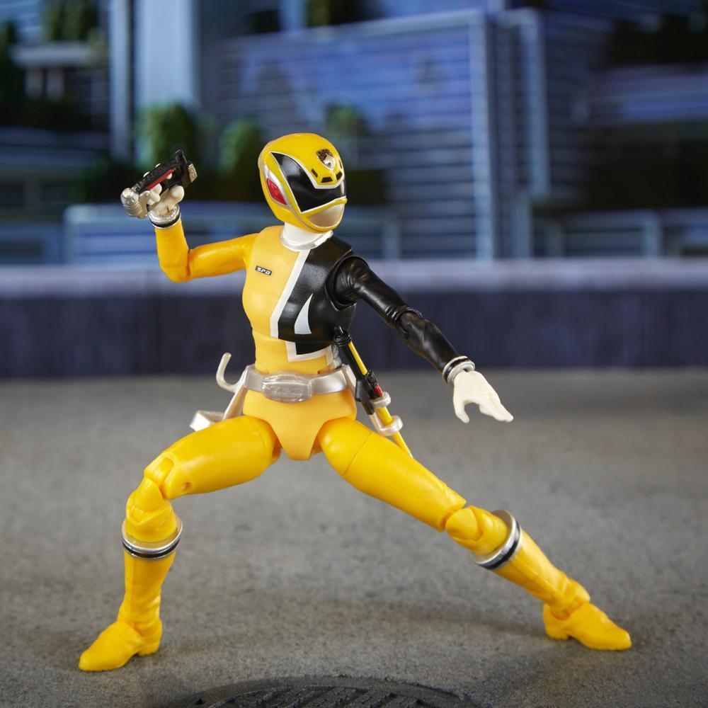 Power Rangers Lightning Collection S.P.D. Yellow Ranger 6-Inch Premium Collectible Action Figure Toy with Accessories product thumbnail 1