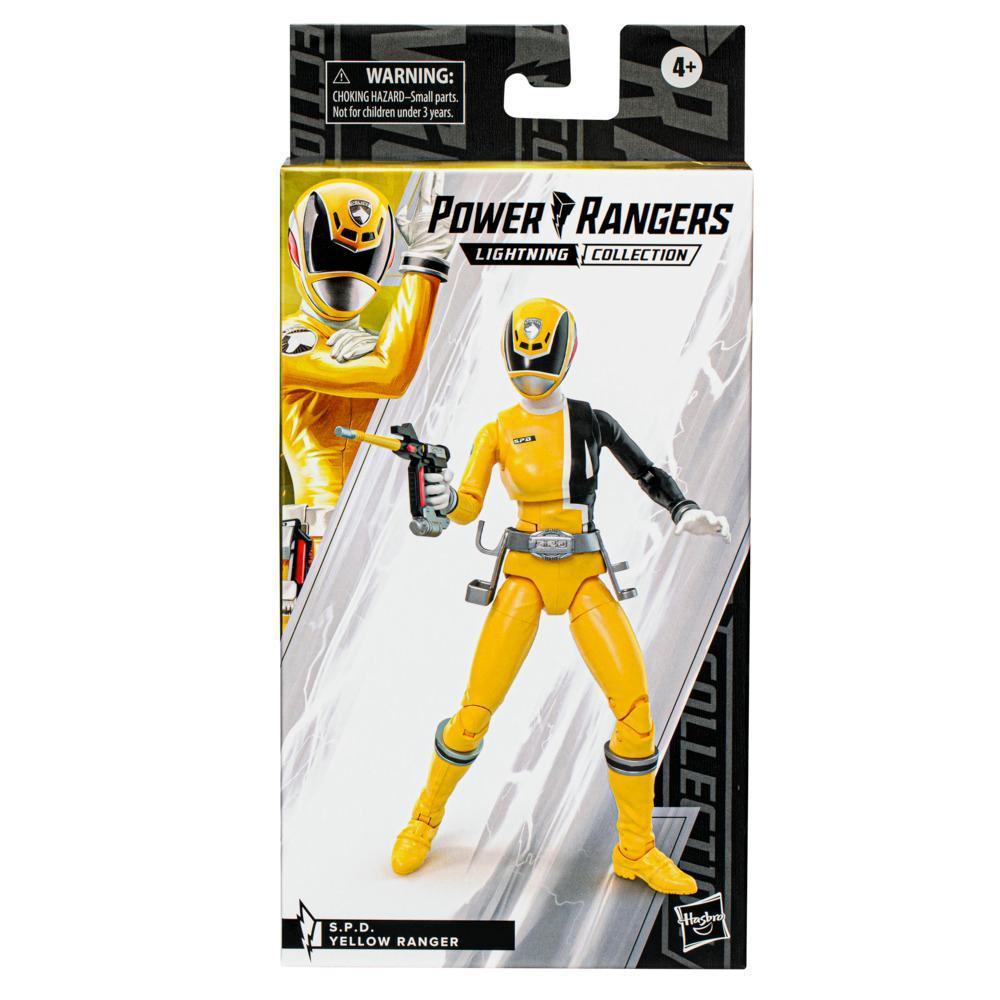 Power Rangers Lightning Collection S.P.D. Yellow Ranger 6-Inch Premium Collectible Action Figure Toy with Accessories product thumbnail 1