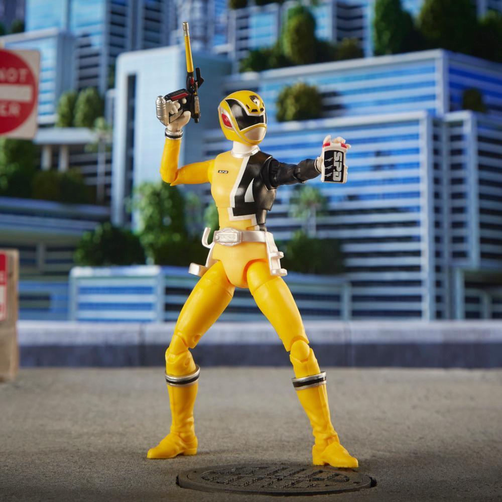 Power Rangers Lightning Collection S.P.D. Yellow Ranger 6-Inch Premium Collectible Action Figure Toy with Accessories product thumbnail 1