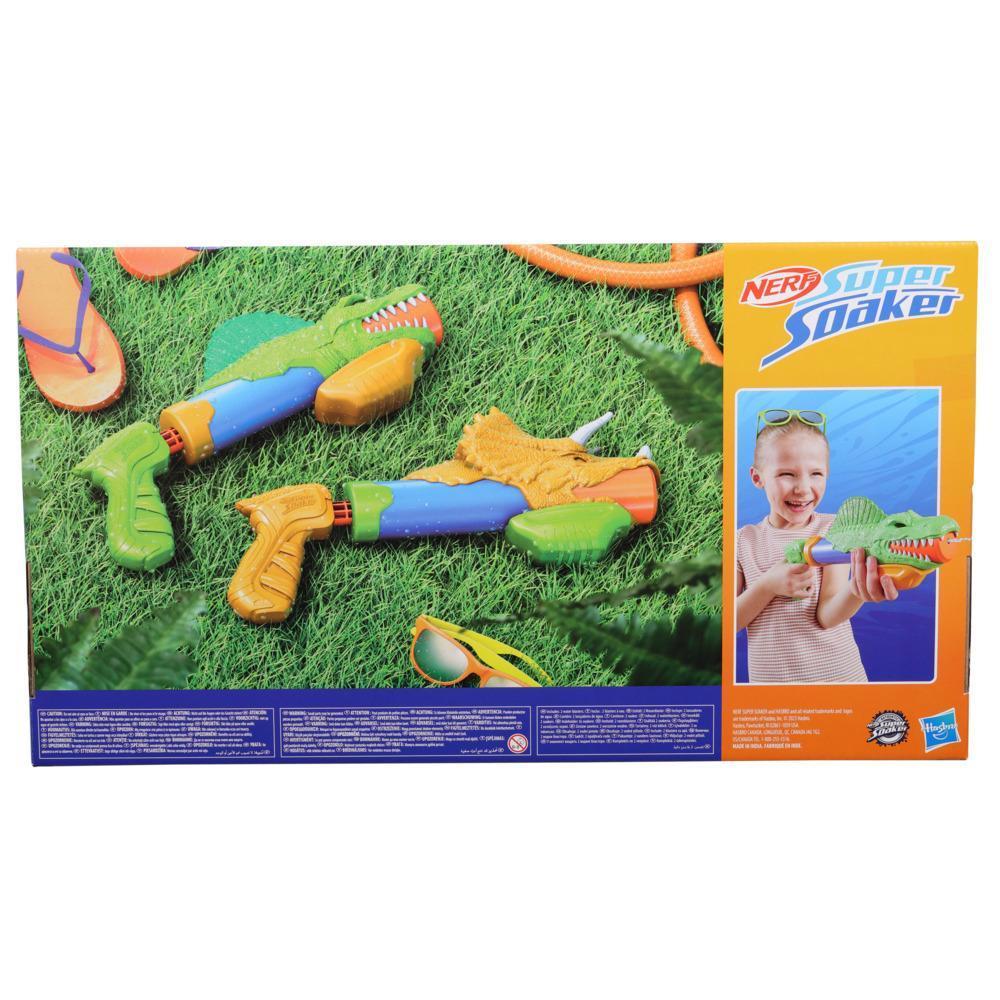 Nerf Super Soaker DinoSquad Dino Splashers, 2 Water Blasters with Dinosaur Designs, Outdoor Water Toys product thumbnail 1