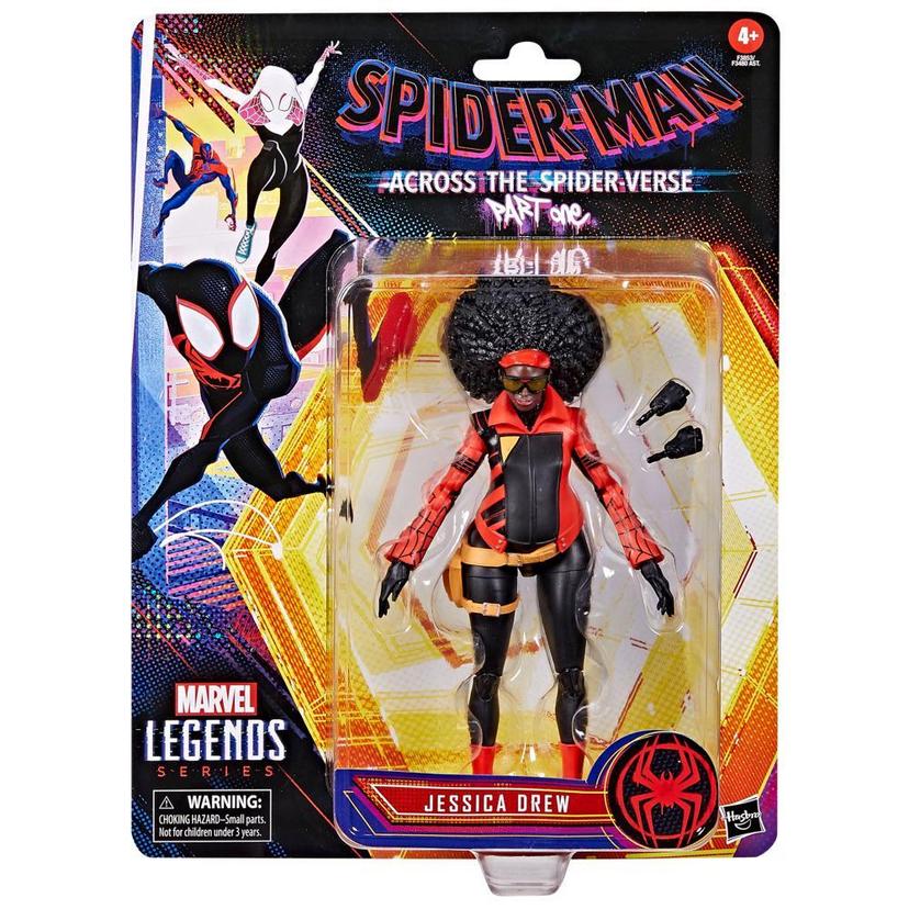 Marvel Legends Series Spider-Man: Across the Spider-Verse (Part One) Jessica Drew 6-inch Action Figure, 2 Accessories product image 1