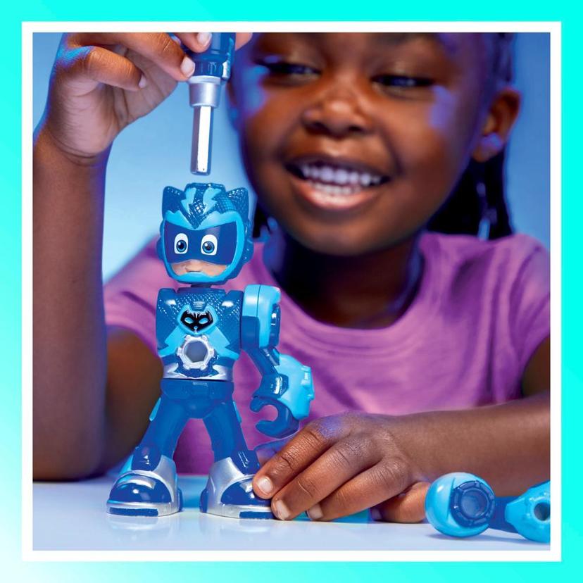 PJ Masks Power Heroes Buildable Heroes, Catboy Preschool Superhero Toy for Boys and Girls product image 1