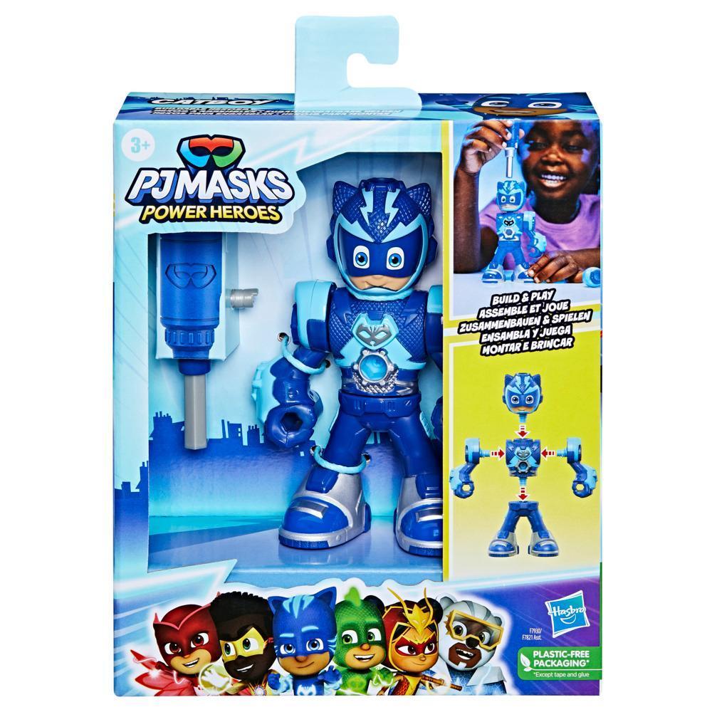 PJ Masks Power Heroes Buildable Heroes, Catboy Preschool Superhero Toy for Boys and Girls product image 1