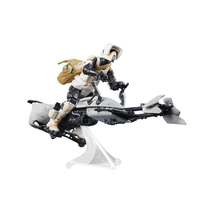 Star Wars The Vintage Collection Speeder Bike, Scout Trooper & Grogu Vehicle & Action Figures (3.75”) product image 1