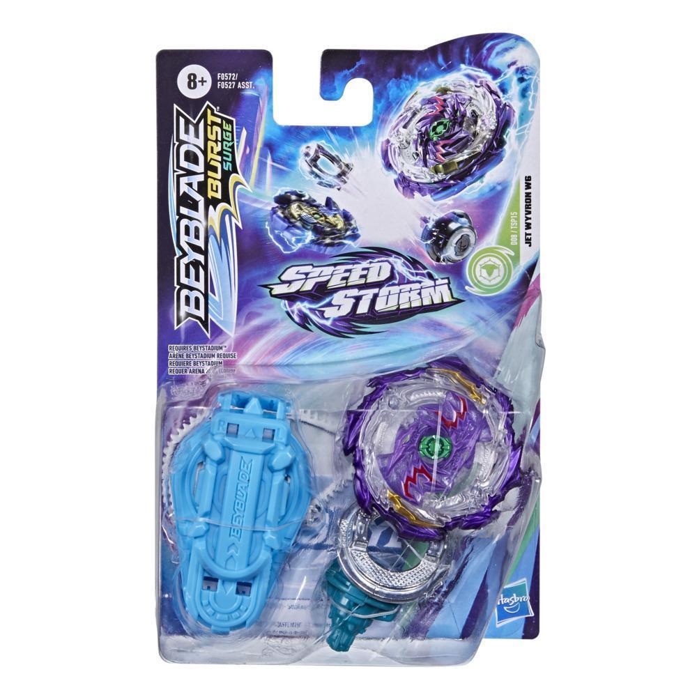 Beyblade Burst Surge Speedstorm Infinite Achilles A6 Spinning Top Starter Pack -- Battling Game Top Toy with Launcher product thumbnail 1