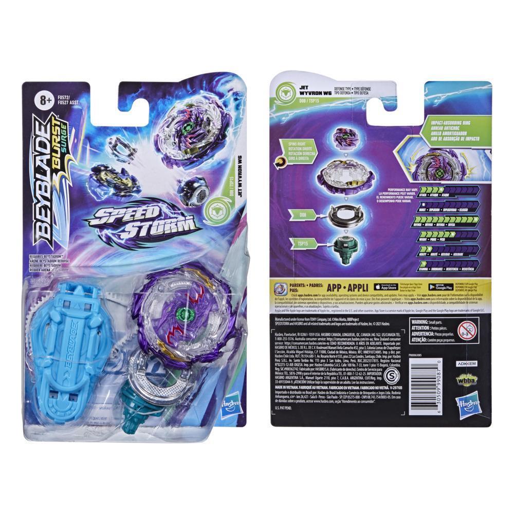 Beyblade Burst Surge Speedstorm Infinite Achilles A6 Spinning Top Starter Pack -- Battling Game Top Toy with Launcher product thumbnail 1