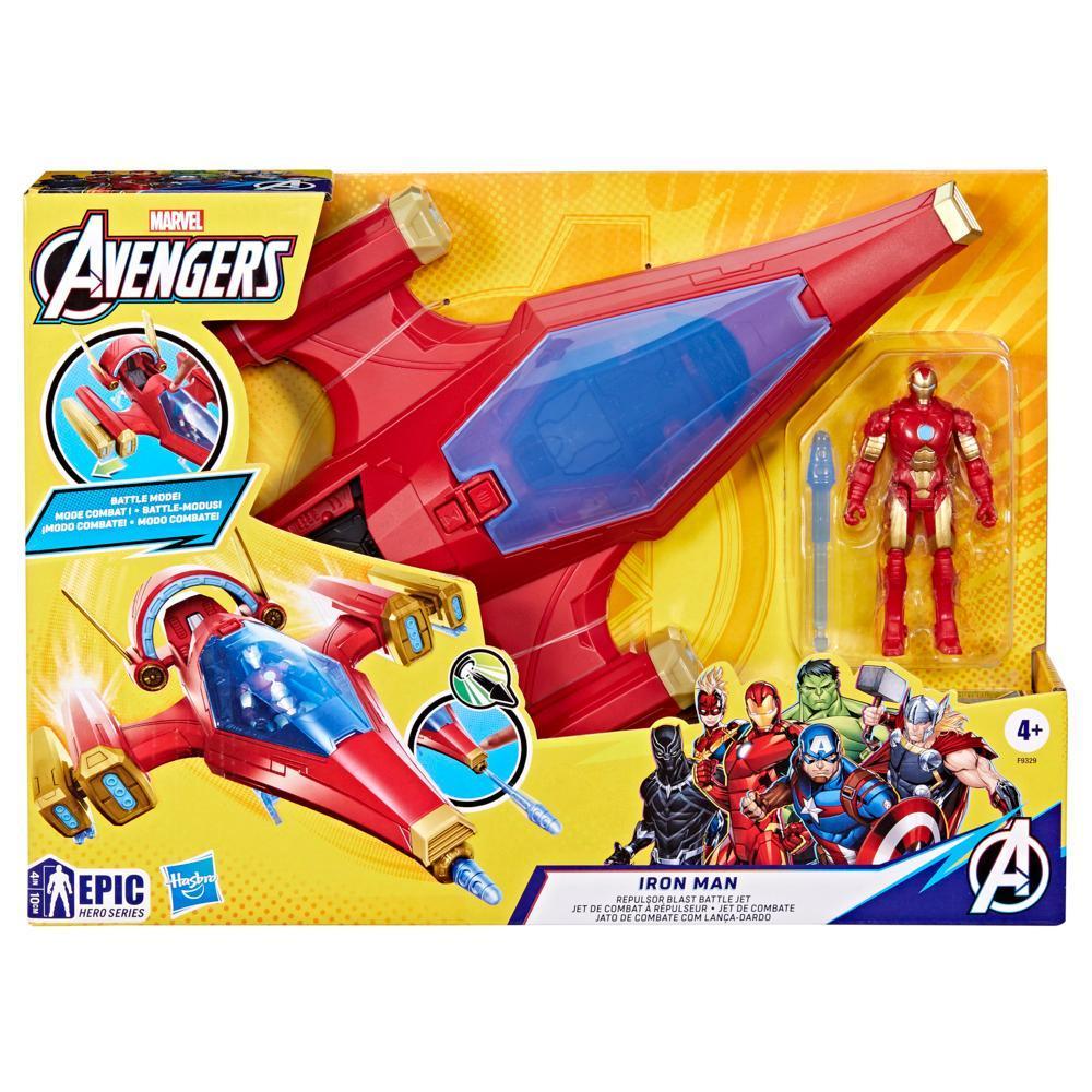 Avengers Epic Hero Series Iron Man Repulsor Blast Battle Jet product thumbnail 1