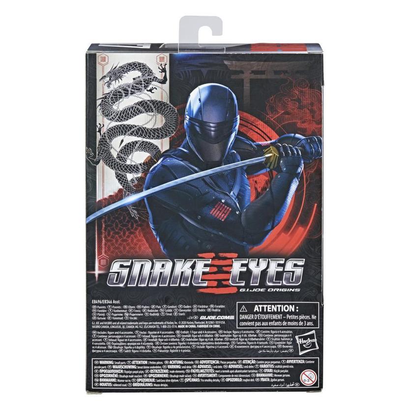 G.I. Joe Classified Series Snake Eyes: G.I. Joe Origins Storm Shadow Action Figure 17, Premium Toy, Custom Package Art product image 1