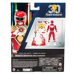 Power Rangers Lightning Collection Remastered Mighty Morphin Red Ranger Action Figure (6 product thumbnail 1