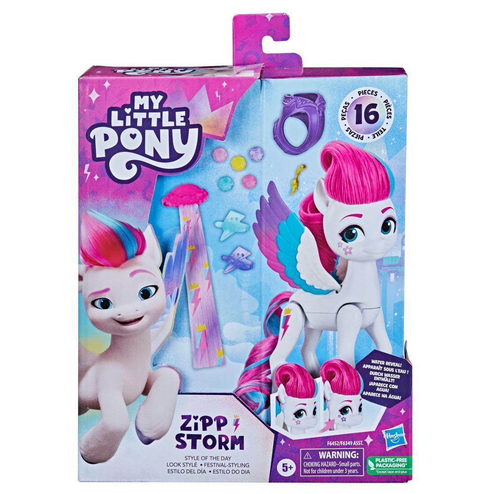 My Little Pony Toys Zipp Storm Style of the Day Fashion Doll, Toys for Girls and Boys product thumbnail 1