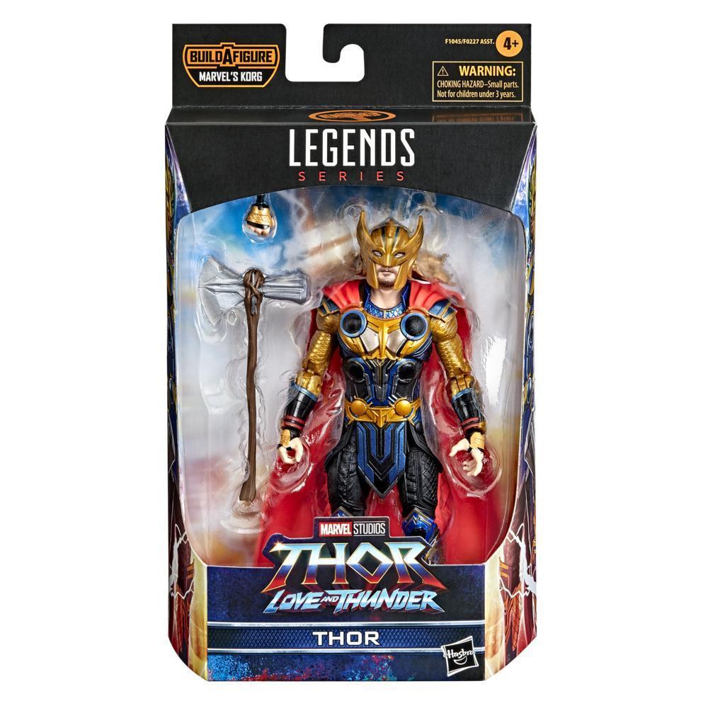 Marvel Legends Thor: Love and Thunder Thor Action Figure 6-inch Collectible Toy, 3 Accessories product thumbnail 1