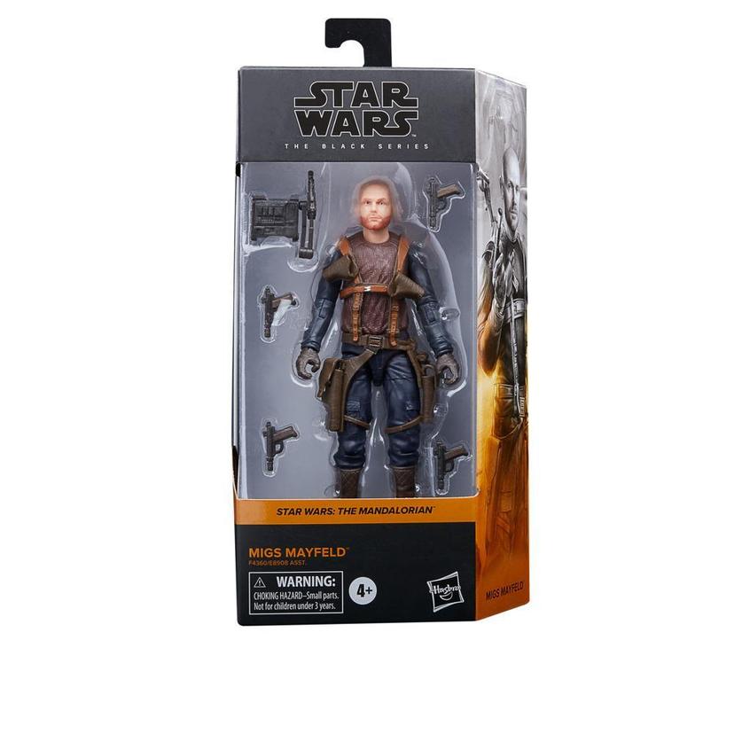 Star Wars The Black Series Migs Mayfeld Toy 6-Inch-Scale The Mandalorian Action Figure, Toys for Kids Ages 4 and Up product image 1