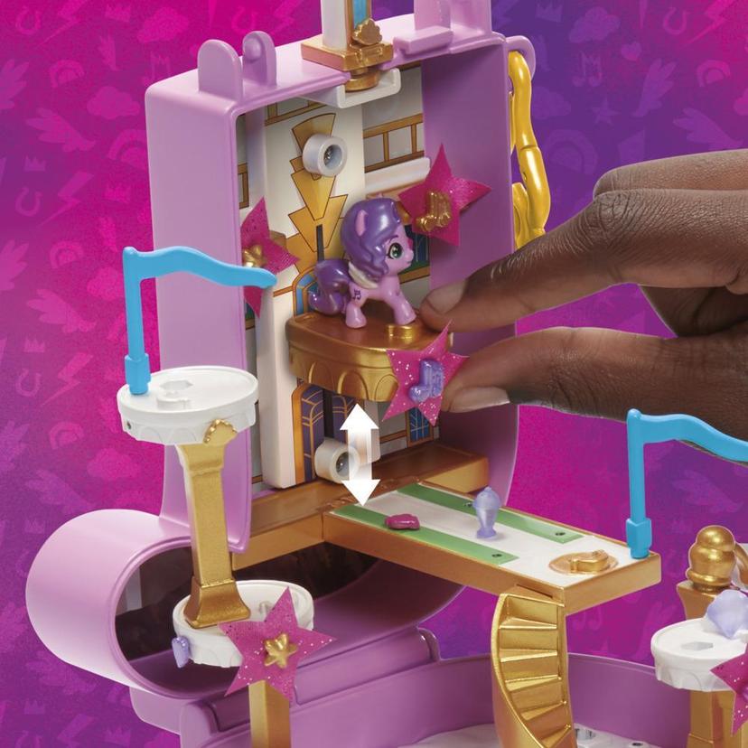 My Little Pony Mini World Magic Compact Creation Zephyr Heights Toy - Portable Playset, Pipp Petals Pony, Kids Ages 5+ product image 1