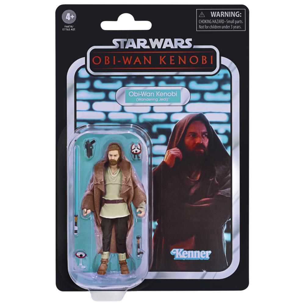 Star Wars The Vintage Collection Obi-Wan Kenobi (Wandering Jedi) Toy, 3.75-Inch-Scale Star Wars: Obi-Wan Kenobi Figure product thumbnail 1