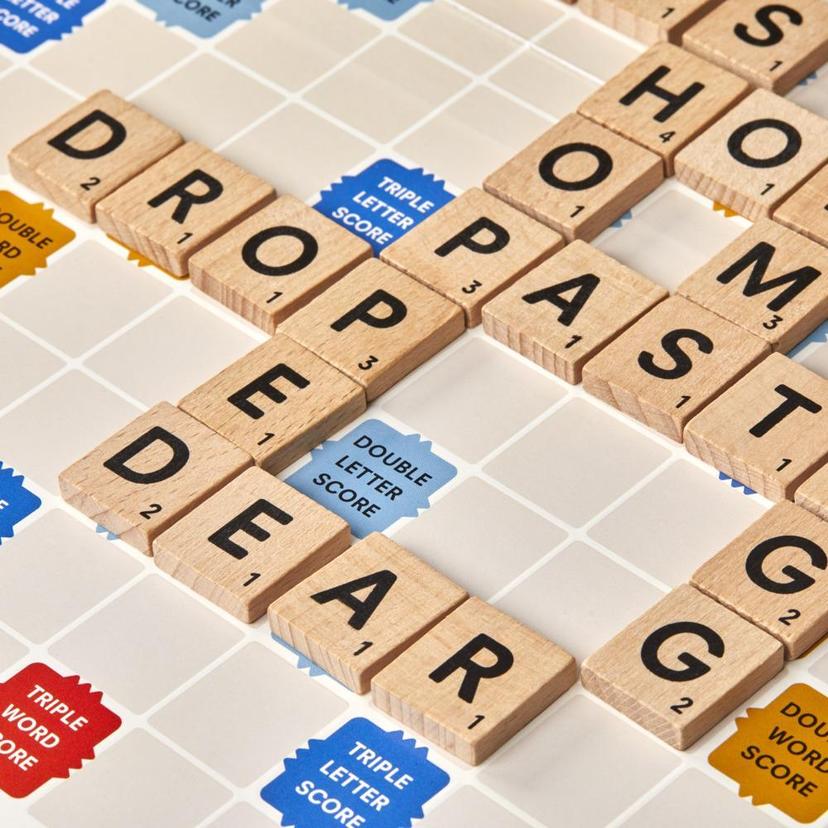 Scrabble Board Game, Classic Word Game For Kids Ages 8 and Up, Fun Family Game For 2-4 Players, The Classic Crossword Game product image 1